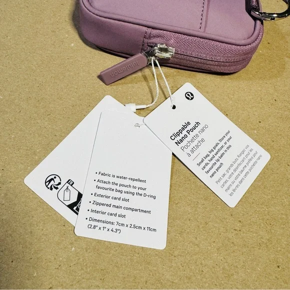 Lululemon Clippable Nano Pouch (A3) - Picture 4 of 9